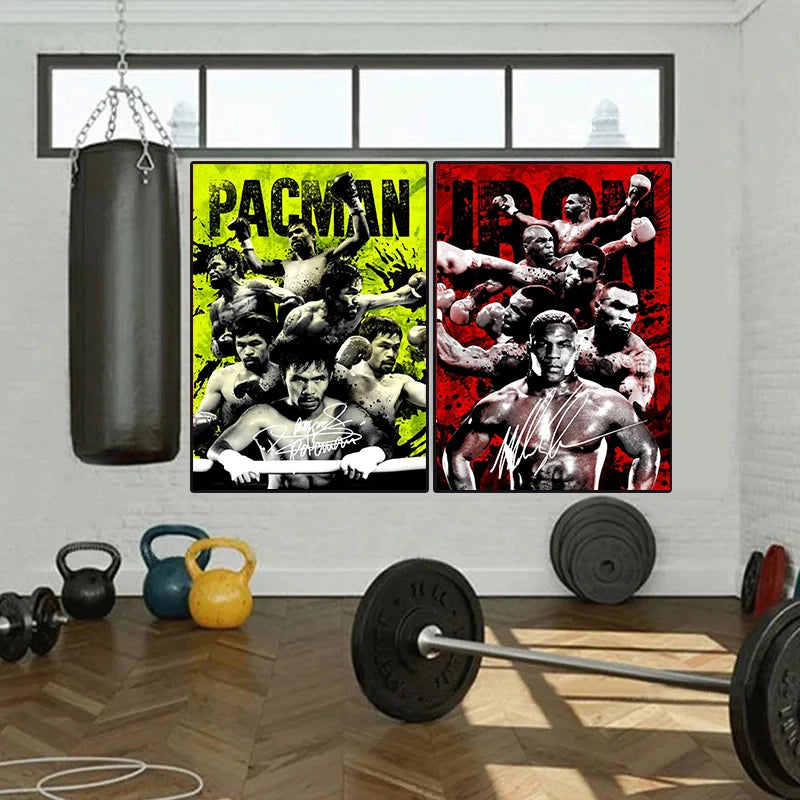 Boxing legends wall posters