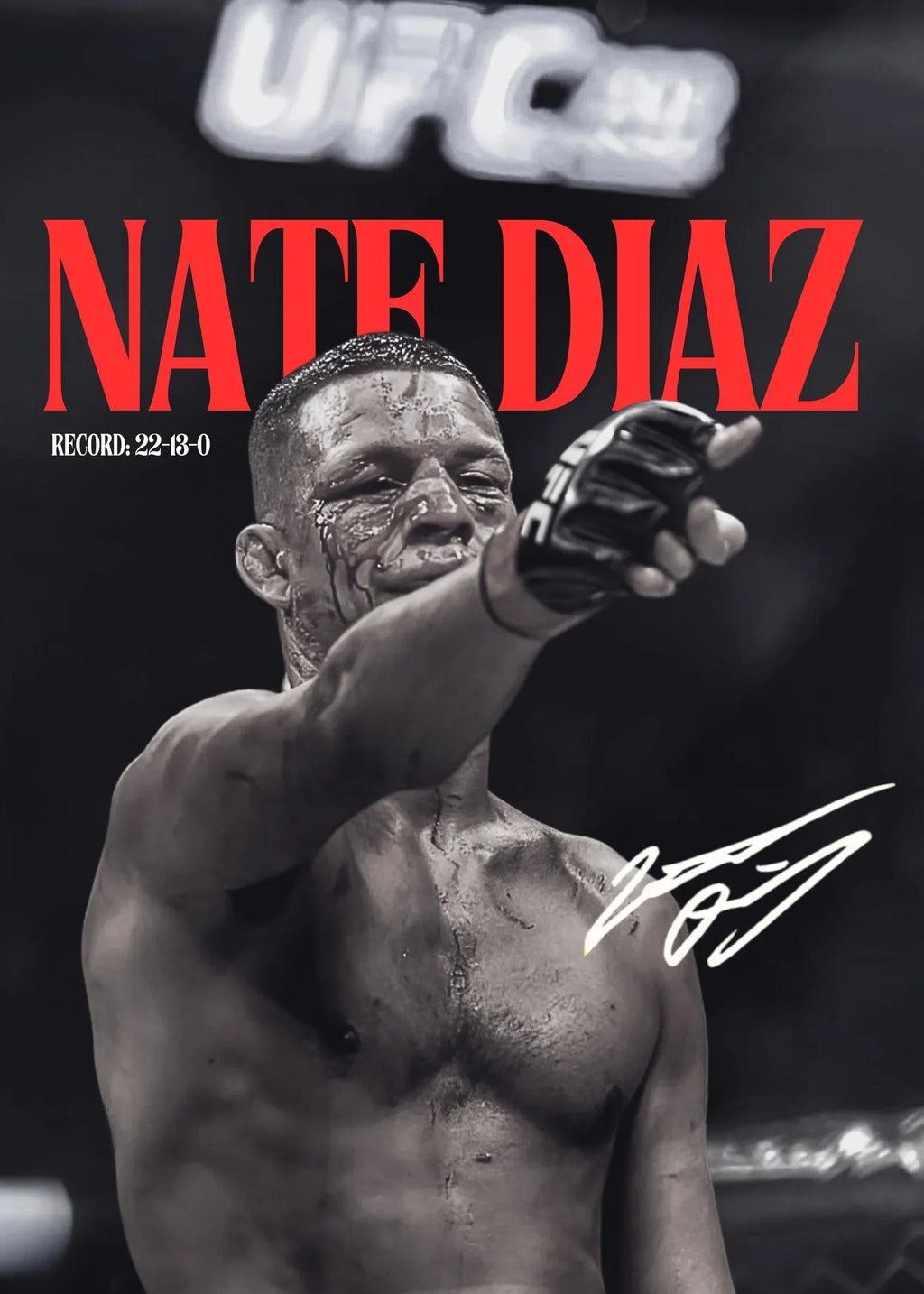 Ultimate Fighting Championship Poster UFC Mixed Martial Arts Unique Design Prints Canvas Wall Art Pictures Home Room Decoration