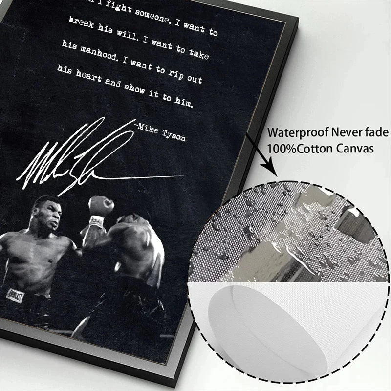 Boxing legends wall posters