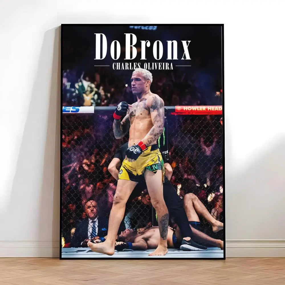 Fighting Championship UFC Poster High-quality vintage prints & posters for home, bar, cafe, aesthetic wall art.