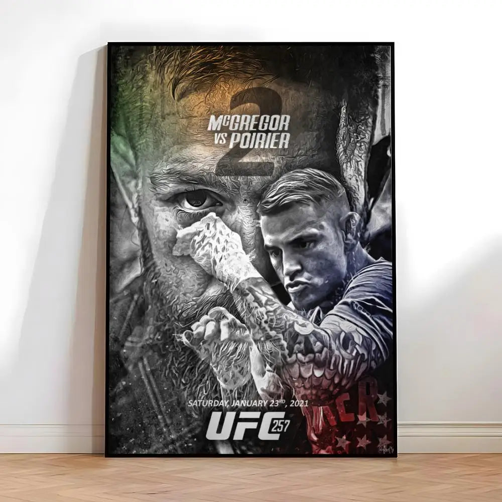 Fighting Championship UFC Poster High-quality vintage prints & posters for home, bar, cafe, aesthetic wall art.